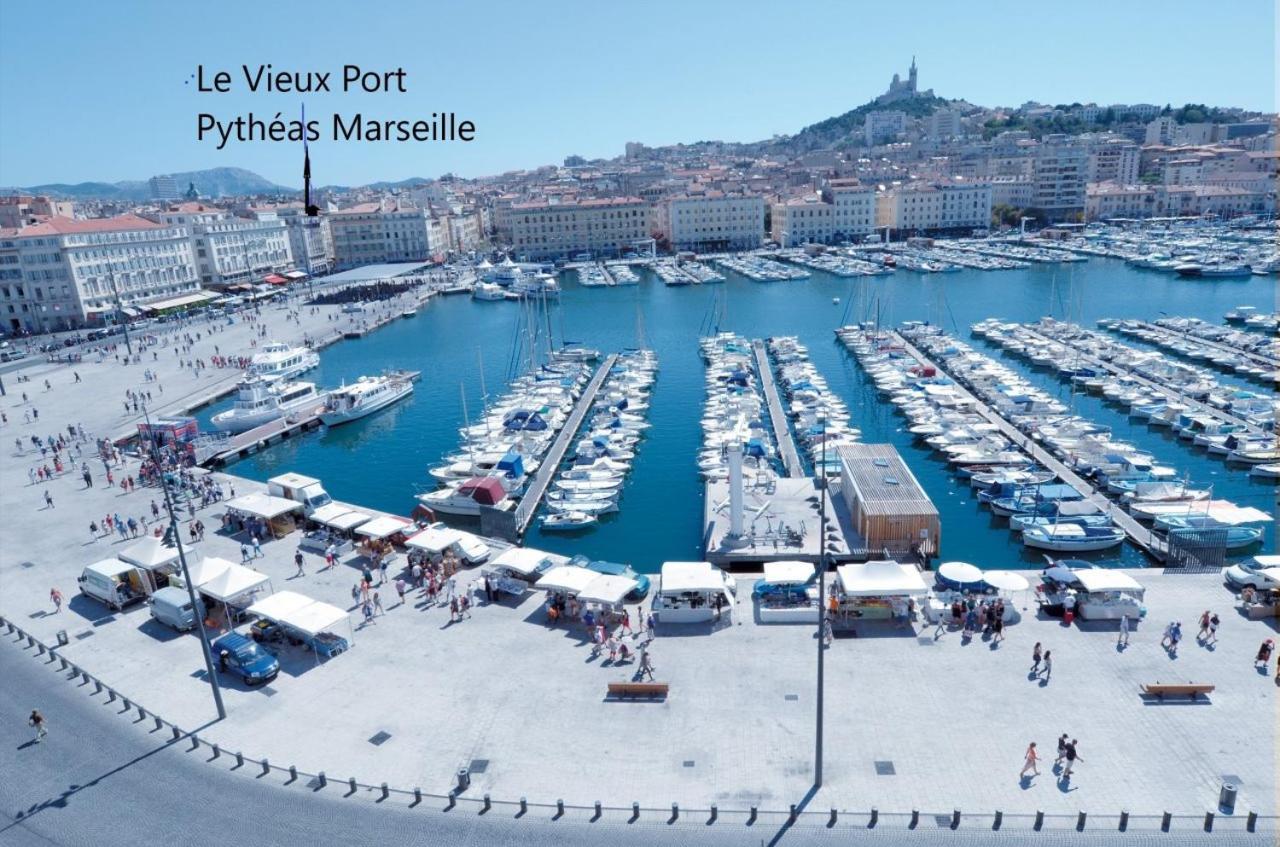 Le Pytheas Vieux Port Marseille Leilighet Eksteriør bilde